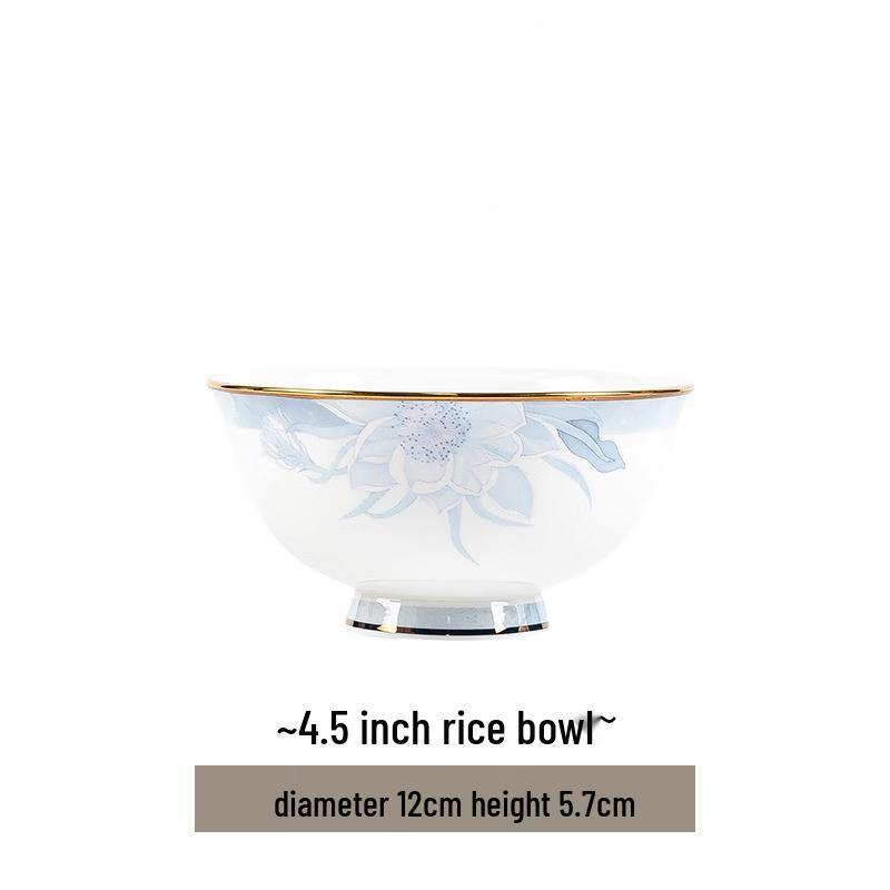 Modu Lanka Ceramic Chinese Light Luxury Dinnerware Set