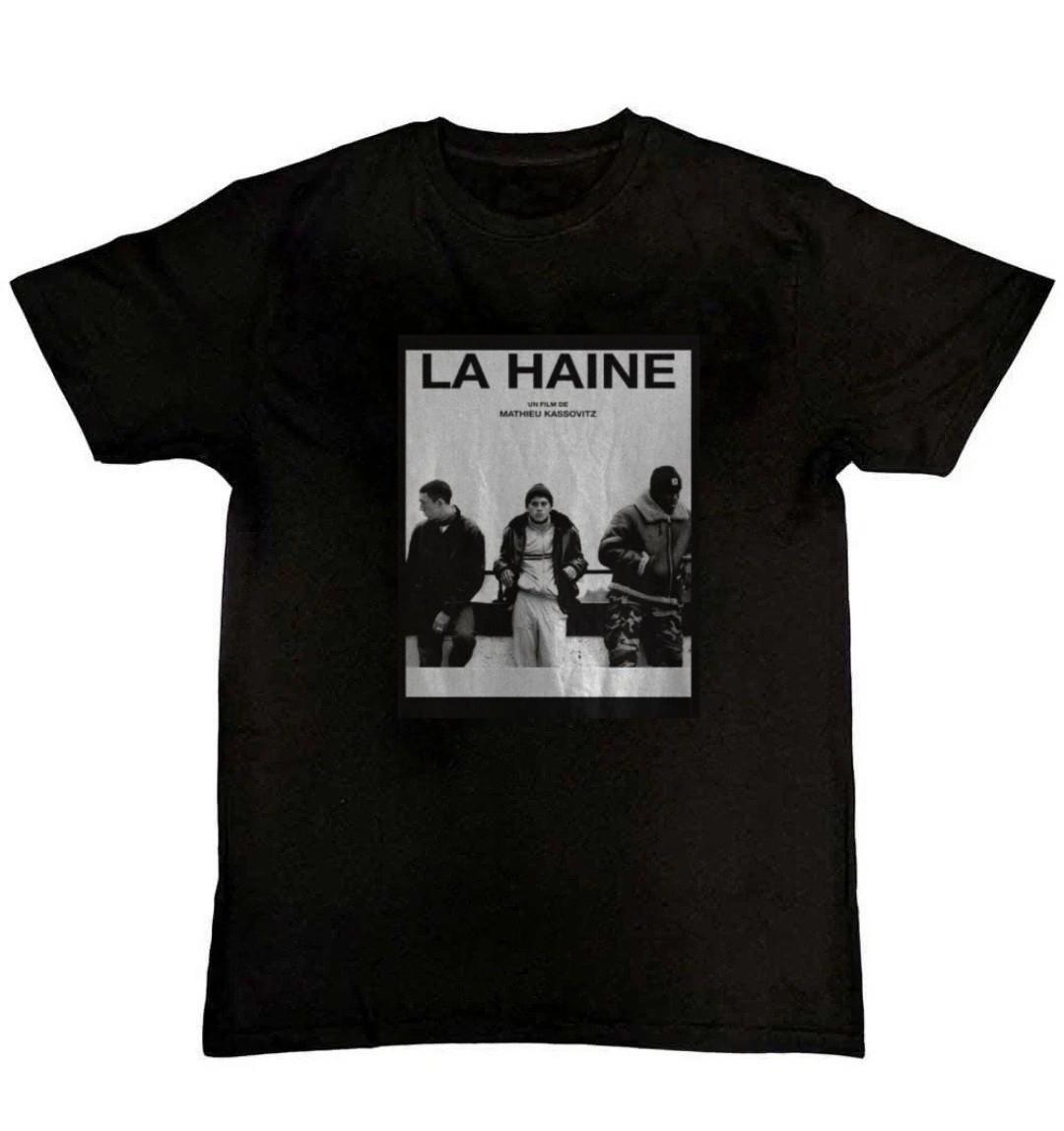 La Haine Poster Film Movie Graphic Print Mens T-Shirt M