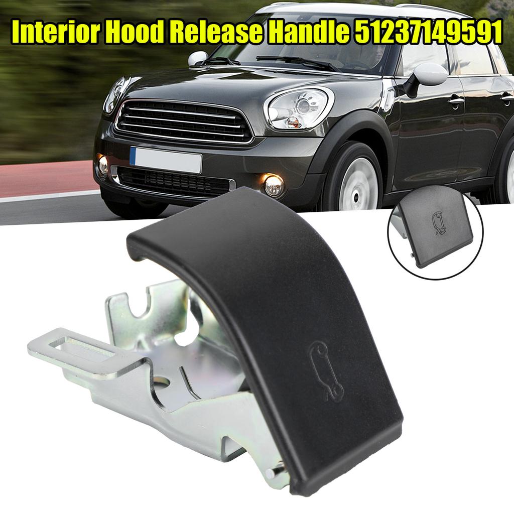 Mâner de tragere de eliberare a capotei auto pentru Mini Cooper Countryman Coupe Roadster înlocuiește OEM 51237149591