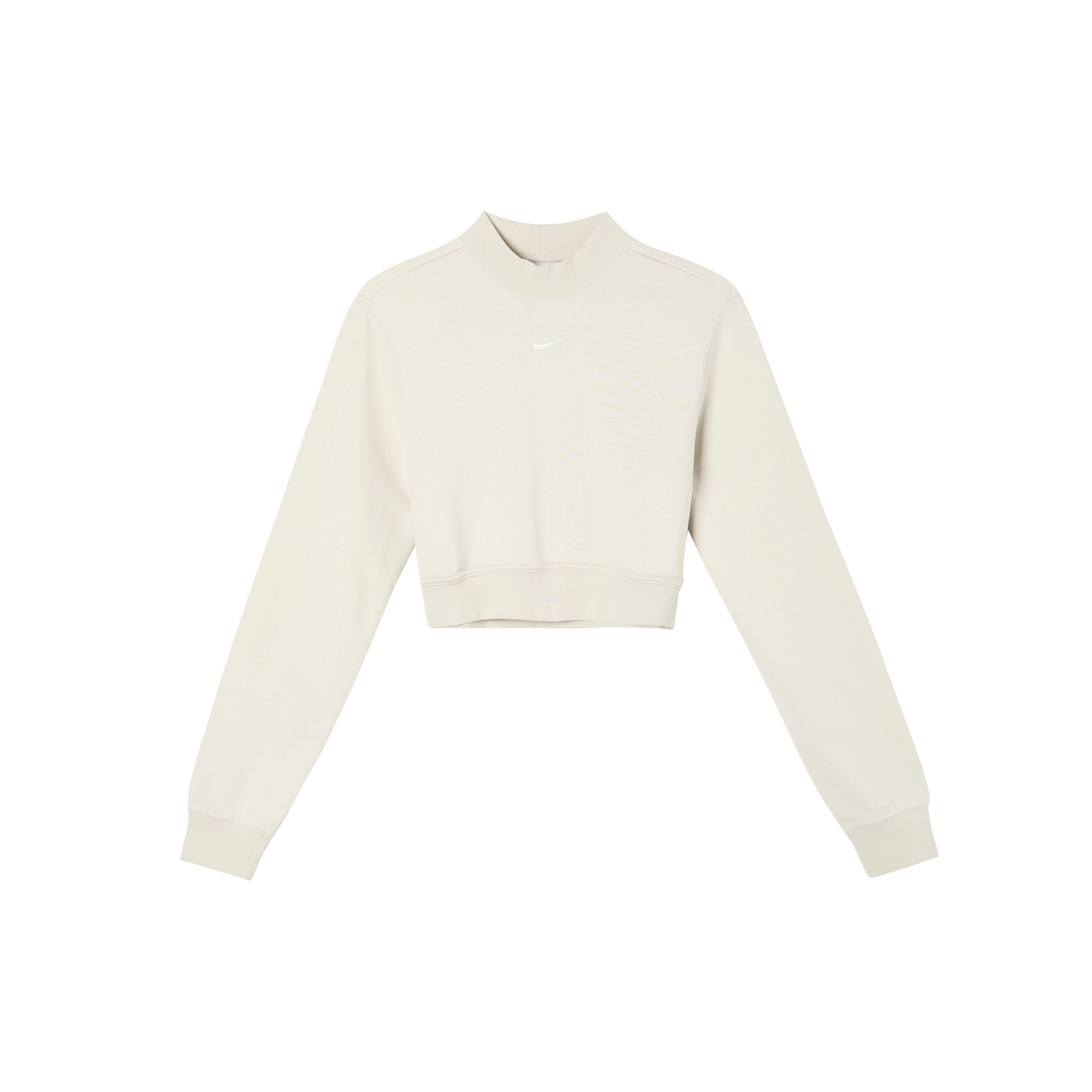 

Nike Укороченный топ с длинными рукавами и логотипом, женские топы бежевого цвета FN2477-104 XL