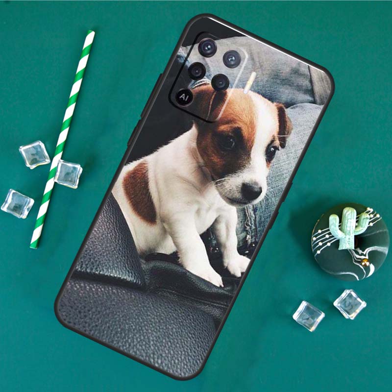 Jack Russell Terrier Dog Case For Oppo A60 A40 A80 A16 A76 A96 A18 A38 A58 A78 A98 A91 A15 A17 A74 A94 A54 A57S Cover