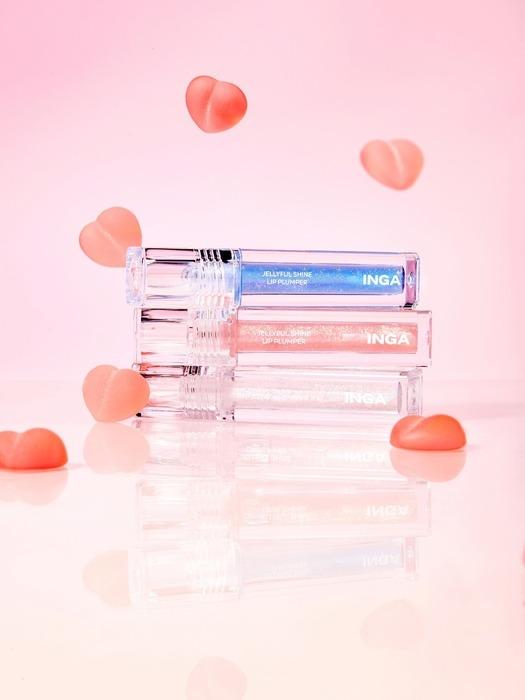 INGA Jellyful Shine Lip Plumper 3 Colors 3.5g
