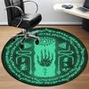Legend of Zelda Office Round Area Rug, Indoor Mat Suitable For Office,Bedroom Living Room Home Decor, Room Deco A0908126
