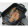 Liberty Corporation Tempura Quadrat Mini Eisen Tief Induktionsgeeignet LD-333 Kochen, Fritteuse,