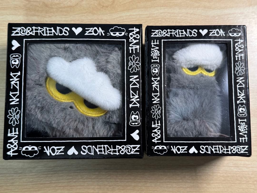[USED] ZOA Plush Key Ring Face Pouch Key Ring G-DRAGON Korea