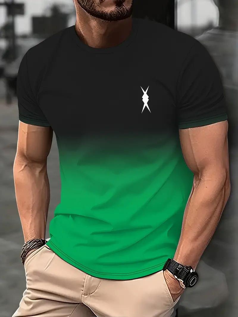 

Летняя новая однотонная свободная быстросохнущая футболка с короткими рукавами 4XL