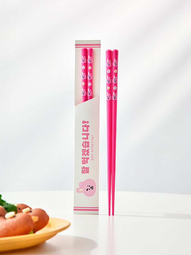 BT21 Souvenir Chopsticks (ONLY KOREA)- 7 Characters (KOYA, RJ, SHOOKY, MANG, CHIMMY, TATA, COOKY) | Official K-Pop Merchandise