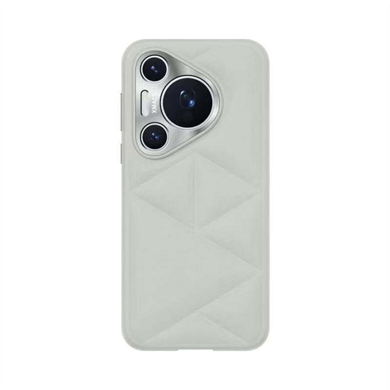 Case For Huawei Pura 70 Pro Plus Pura70 Ultra Cloud Grid Silicone PU Leather Back Cover Luxury Fashion Shell Shockproof Bumper