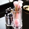 Neuer klarer Acryl-Make-up-Pinselhalter Schreibtisch-Kosmetik-Organizer Lippenstift-Aufbewahrung Lippenstift-Aufbewahrungshalter