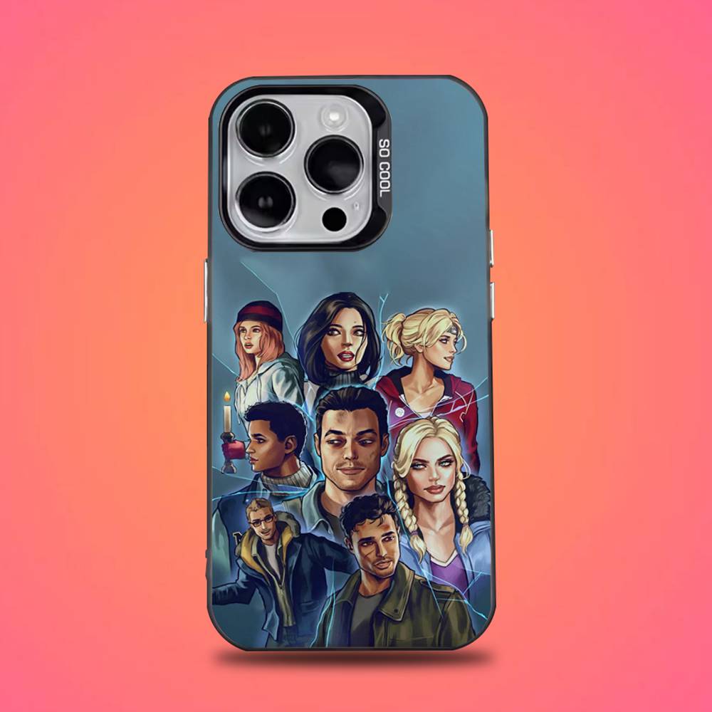 

Чехол для телефона Until Dawn Для iPhone 16,15,14,13,12,11,Mini,Pro,E,SE4,XS,MAX Черный Матовый Покрытие-Конфета iPhone13mini