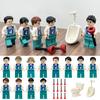 City Series Toilet Cleaner Character Building Block Toys