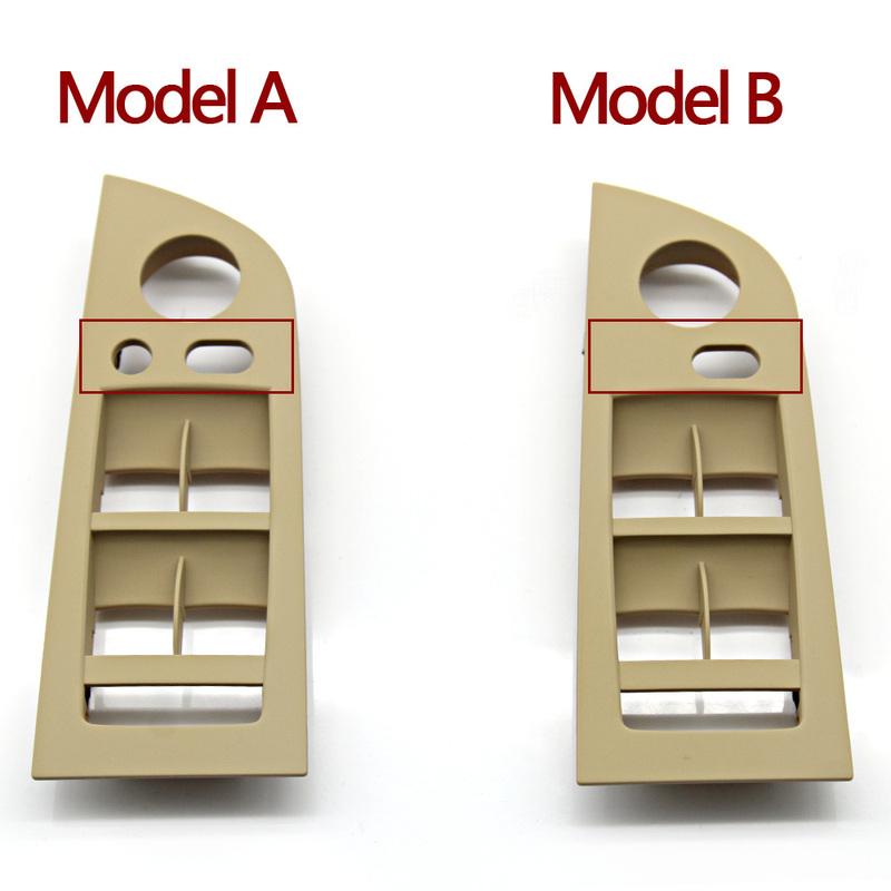 LHD RHD Car Window Lifting Switch Panel Outer Cover Replacement For BMW 3 Series E90 E91 316 318 320 325 328i
