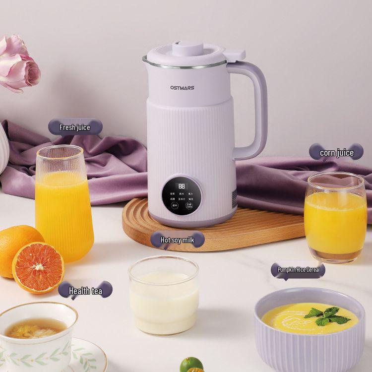Mini Máquina Automática de Leite de Soja e Comida para Bebê com Tecnologia de Quebra de Parede