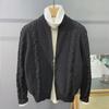 Men's Solid Color Knitted Cardigan Sweater - Versatile Trendy Jacket for Spring & Autumn (2022)
