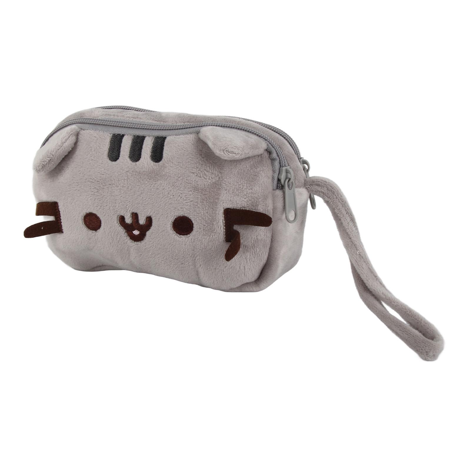 

Kitten Toiletry Bag Cute Stylish Soft Canvas Durable Multi Purpose Cat Makeup Bag for Outing Travel Office