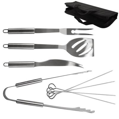 Orion 9-Piece Stainless Steel BBQ Grill Tool Set with Carrying Case