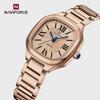 Waterproof Women Watch Quartz Elegant Lady Wristwatch Casual Steel Bracelet Female Girl Clock Rectangle Dial