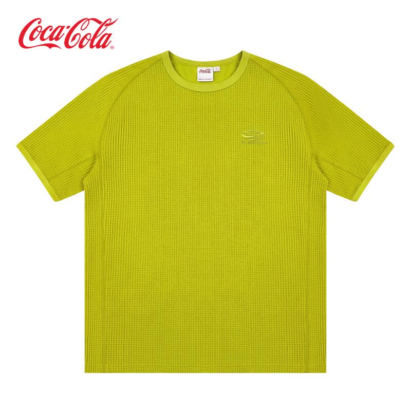 Coca-Cola Unisex Waffle Knit Short-Sleeve T-Shirt