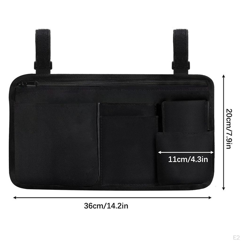 Back Bag Armrest Accessories Pouch Washable Multifunction Multi-pockets Organizer Side