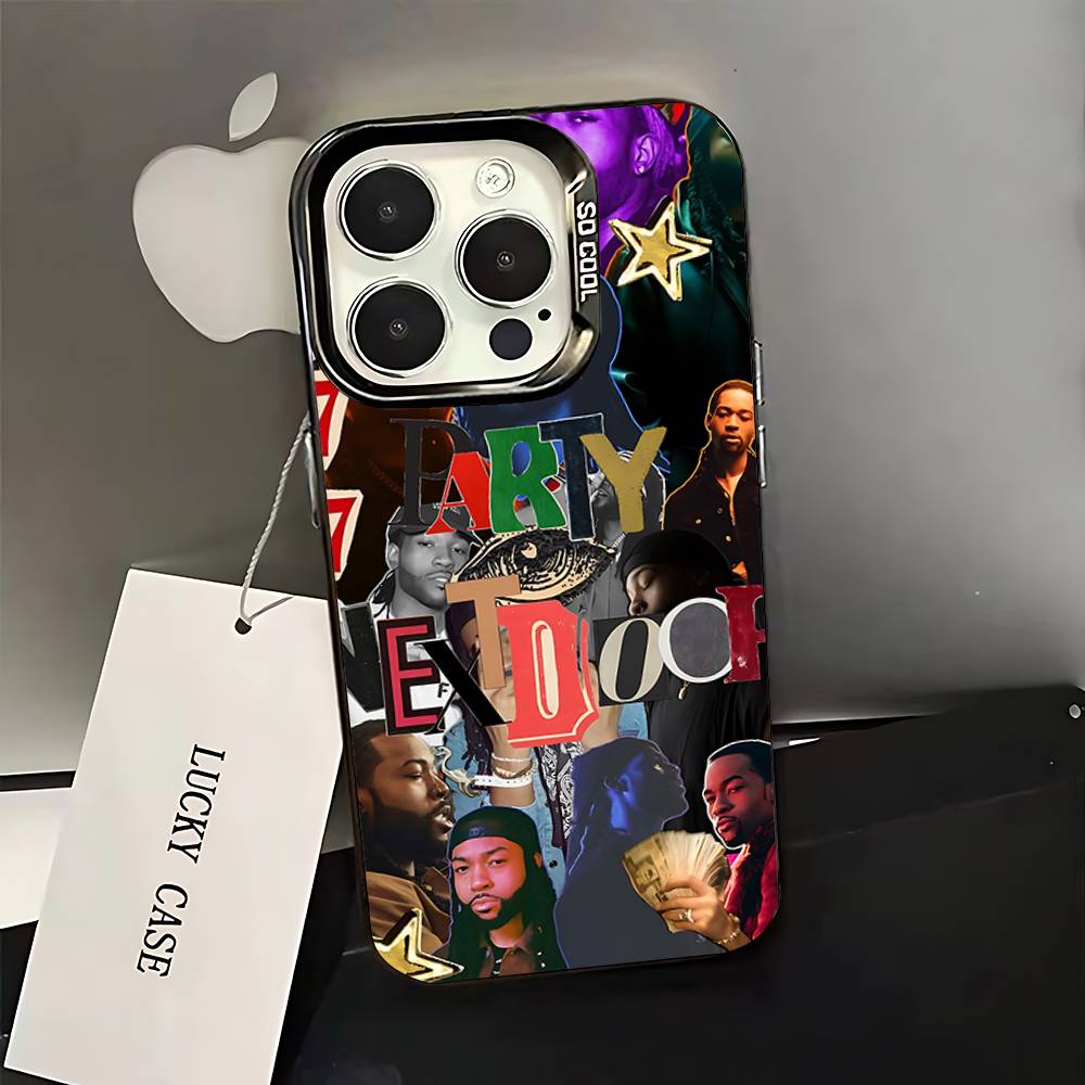 Rapper P-Partynextdoor Phone Case For iPhone 16,15,14,13,12,11,Pro,XS,Max,Plus,Mini,SE Black Candy Matte Shockproof Cover
