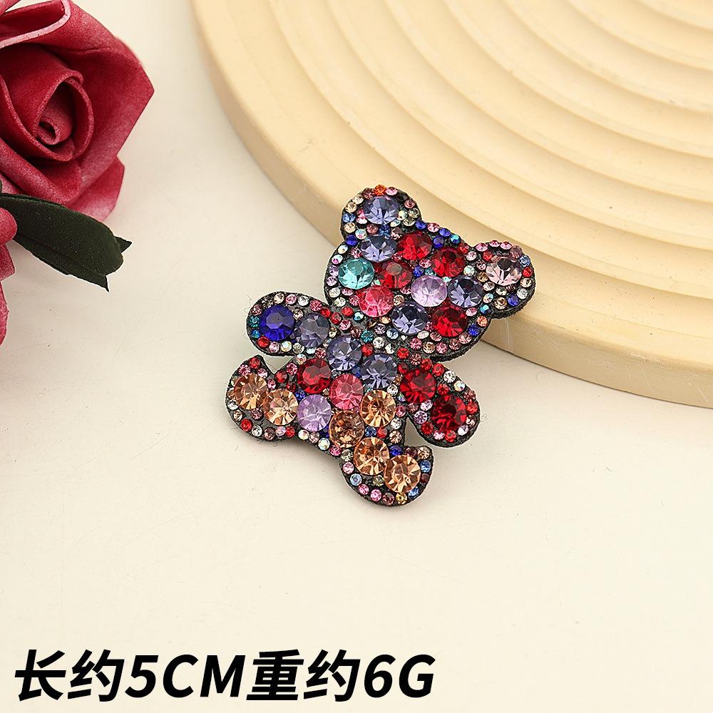 Cute Shiny Rhinestone Hairpins Women Girls Hair Clips Bobby Pin Barrettes Accessories Hairgrips Headdress Headwear Ornament