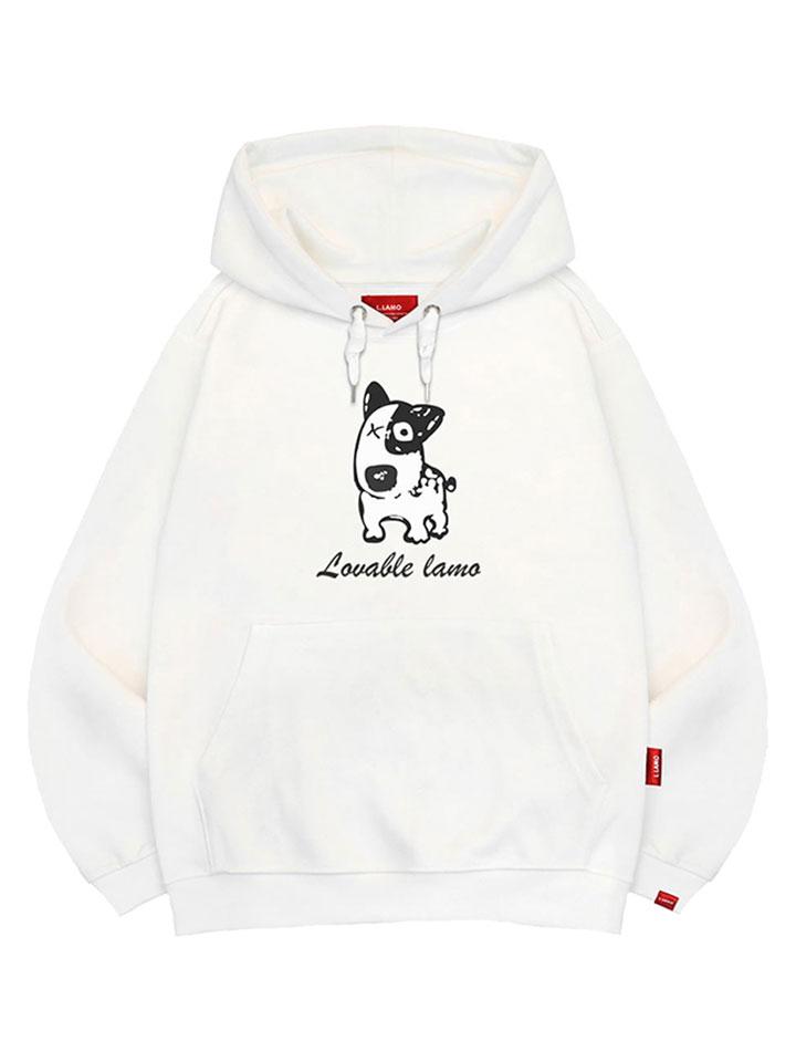 Lovable Dog Hoodie Unisex Big Size M~4Xl (B Type)