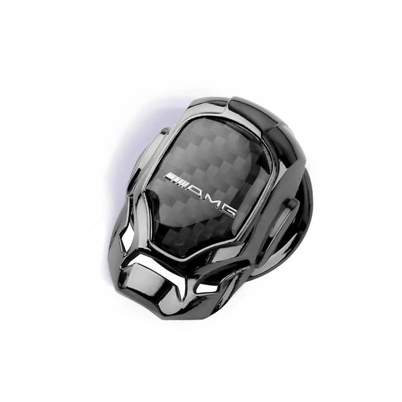 1Pcs Car One-touch Start Cover Engine Ignition Switch Button Decor Sticker For Mercedes Benz AMG W204 W213 W205 W211 W212 W176 GT1