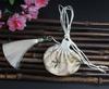 Chinese Valentine's Day Sachet, Ancient-Style Embroidered Pouch, Gift for Girlfriend, Handmade Tassel Sachet, Hanfu Portable Fragrance Bag