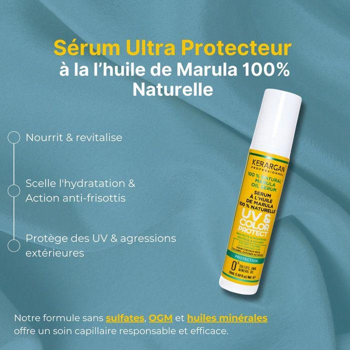 Sérum - Kerargan - Marula - Protecteur UV - Anti-Frisottis - 50ml