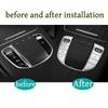 For Mercedes Benz C E V Class GLC 2015-21 Center Console Gear Shift Multimedia Mouse Switch Buttons Covers Stickers Accessories