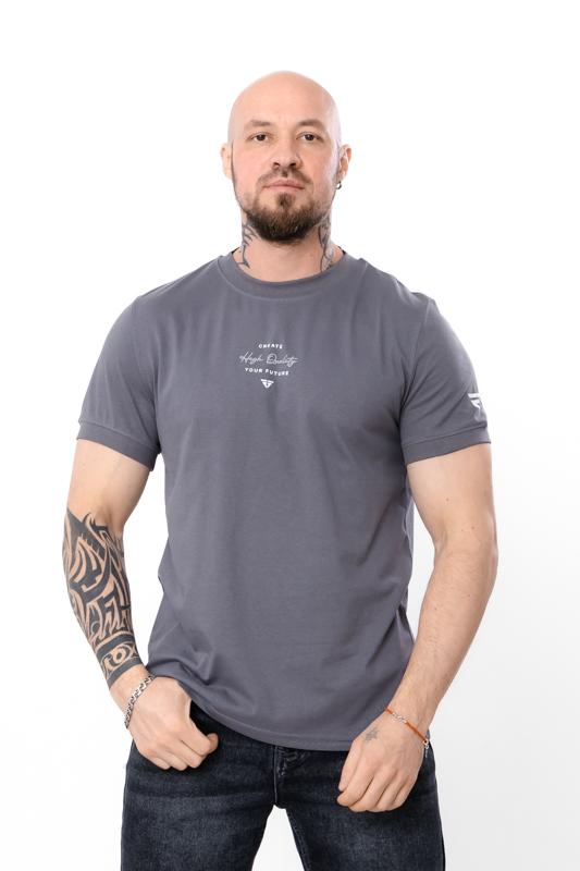 Men's Plus Size T-Shirt with Graphic Print Design, Summer 8061-001-33-1 HC