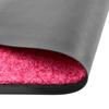 VidaXL Paillasson lavable Rose 90x150 cm