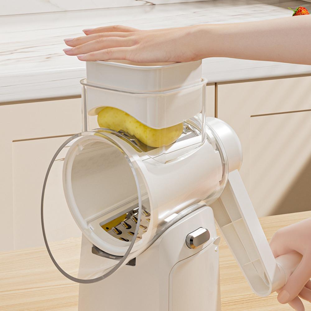 Detachable Hand-Crank Vegetable Slicer Manual Vegetable Cutter  Vegetable Preparation