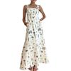 Women's Casual Printed Dresses Round Neck Basic Classic Outdoor Daily Sleeveless Loose Dresses