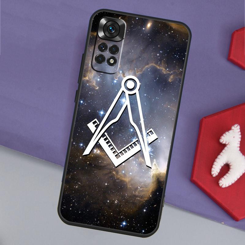 Freemasonry Logo Symbol Funda For Xiaomi Redmi Note 14 Pro 13 12 11 9 10 9S 10S 11S 12S Redmi 14C 10C 12C 13C Case