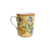 HERMES Cup Siesta Mug Pottery Yellow x white unisex Storage box Used