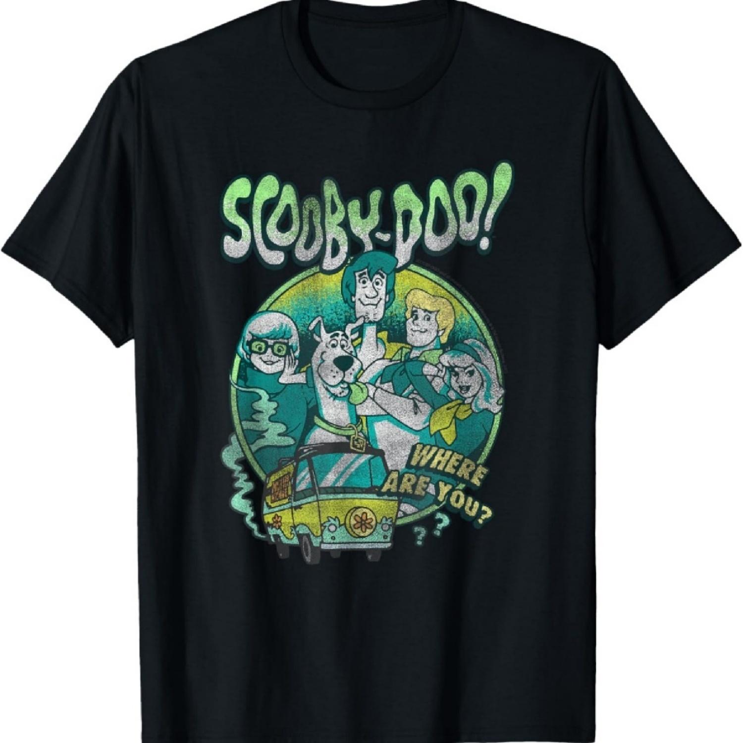 

Scooby-Doo Vintage Group Quote Poster T-Shirt XXXXXL різнокольоровий