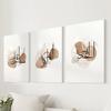 3pcs/set Art Oil Painting Canvas with Wood Frame Draw Wall Decor Home Room Decorations Islamic Style