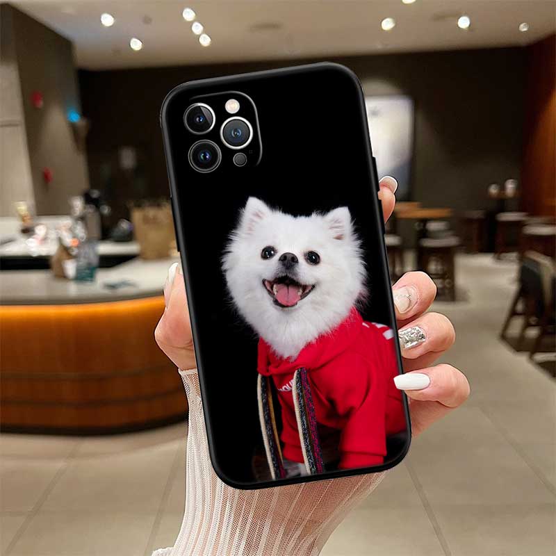 

NH36 Pomeranian dog Phone Case for Samsung Galaxy M06 M15 M16 M35 M55 M56 A36 A42 A50 A50S A51 A52 A32 A33 A05 A05S A06 A16 A20 Galaxy A33 5G