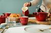 Staub "Cherry Mug, 350ml" Ceramic Pottery, Microwave Safe [Official Japanese Product] Ceramic Mug 40508-565