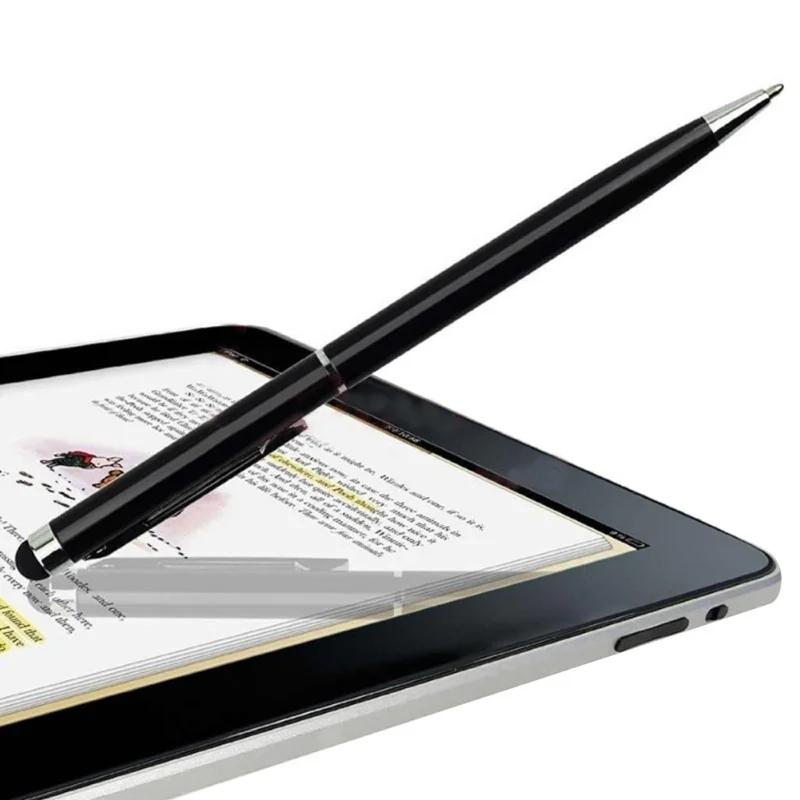 1 Pcs 2 In 1 Useful Design Tablet for Pad Smart Phone Touch Screen Stylus Pen+Ballpoint Pen Smartphone Touch Screen Stylus