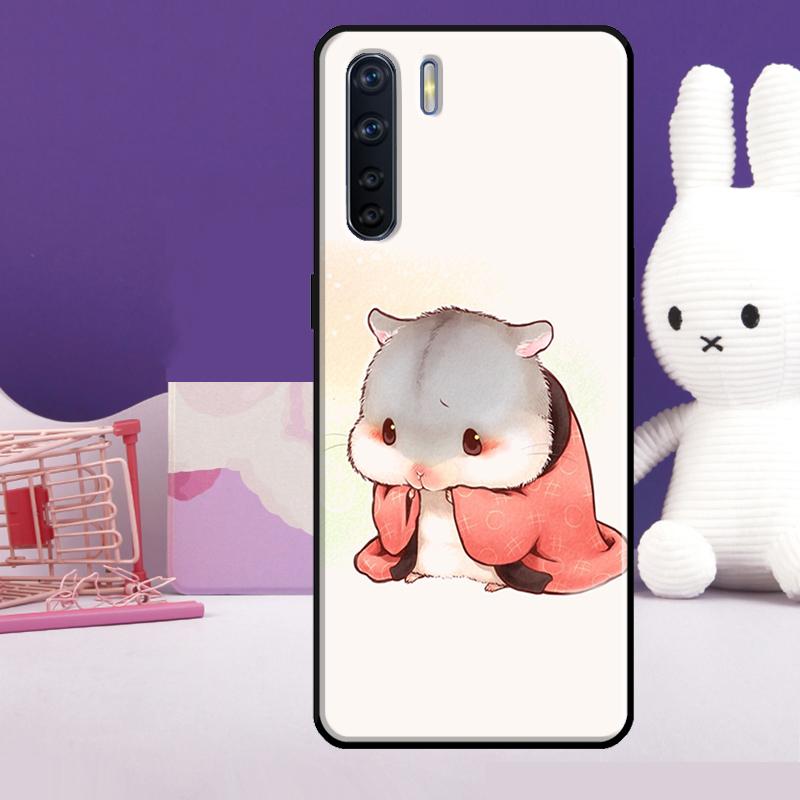 Hamsters Case For Oppo A18 A38 A78 A98 A58 A60 A80 A40 A96 A76 A16 A94 A74 A54 A15 A17 A57 A77 A5 Pro