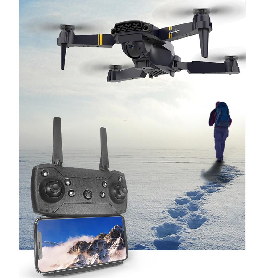WIFI FPV 4K HD Dual Cameras Built-in Battery Foldable Selfie RC Quadcopter Drone