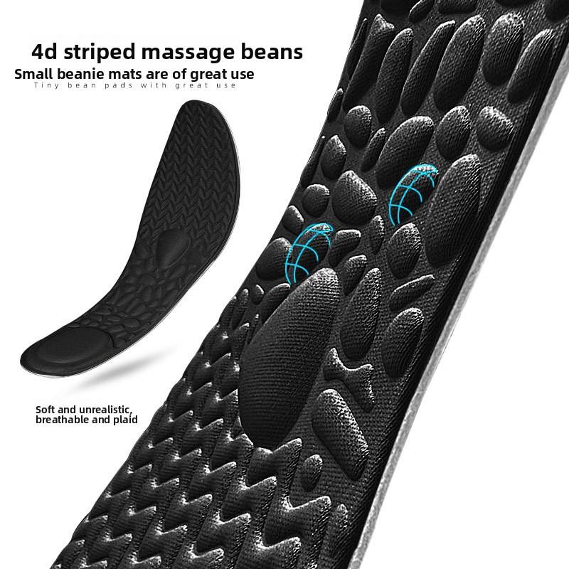 Soft Magnetic Massage Insole for Men Women Breathable Sports Sole Shock Absorption Magnet Full Pad Comfort