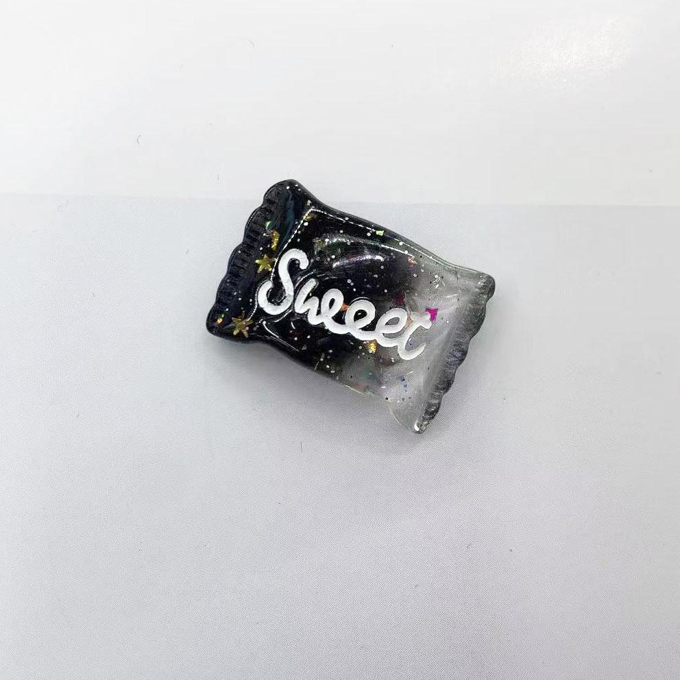 Resin Starry Sky Gradient Phone Charm & Hair Accessory Stickers Kit