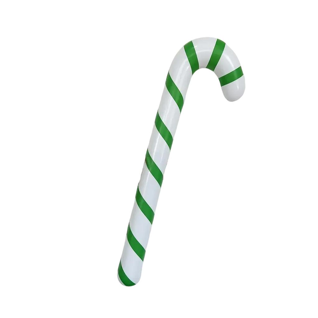 45 Inch Inflatable Christmas Candy Cane For Christmas Decorations, Outdoor Holiday Decorations
