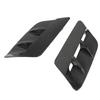 Engine Hood Bonnet Air Outlet Vent Cover Trim Carbon Fiber Replacement for Dodge Challenger SXT 2015‑2022