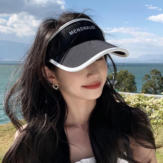 Sun Design Full Face Large Brim Hat Hollow-Top Coverage UPF50+ UV Protection
