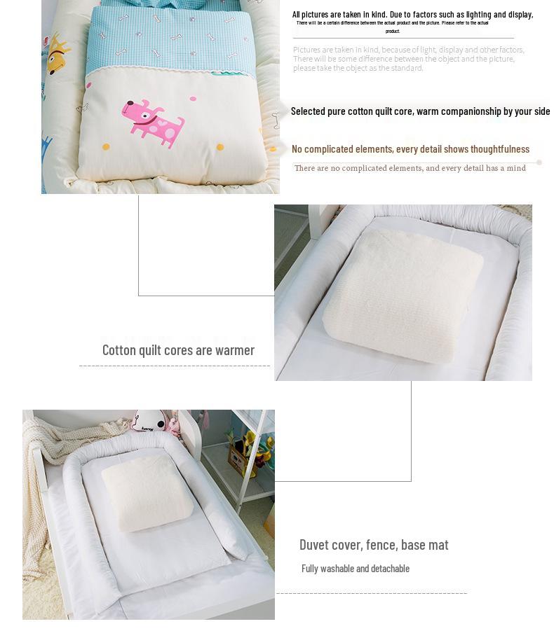Hemei Portable Washable Baby Nest: Crib, Diaper Changing Pad & Travel Pillow Combo