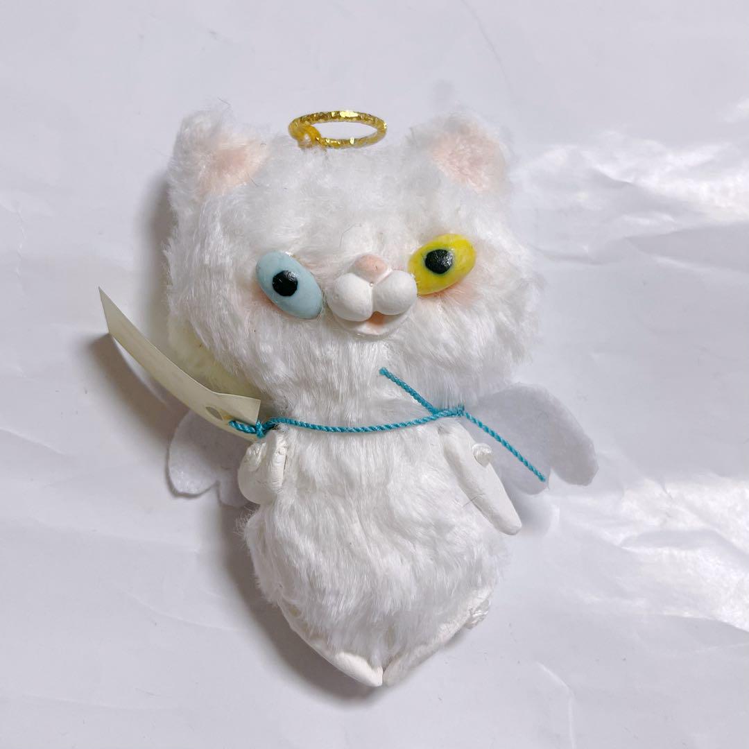 

[USED] ippo Artist Plush Toy Teddy Bear Handmade Cat Angel